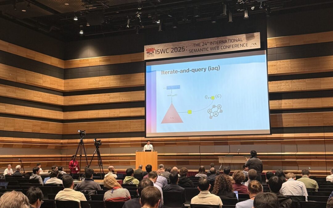 Grafos e IA generativa: académico Sebastián Ferrada tiene destacada participación en la International Semantic Web Conference ISWC-2025