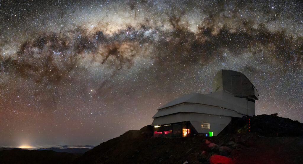 Observatorio Vera Rubin. Créditos: NSF–DOE Rubin Observatory/P.J. Assuncao Lago.